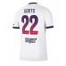 Paris Saint-Germain Mika Godts #22 Venkovní Dres 2026-27 Krátkým Rukávem